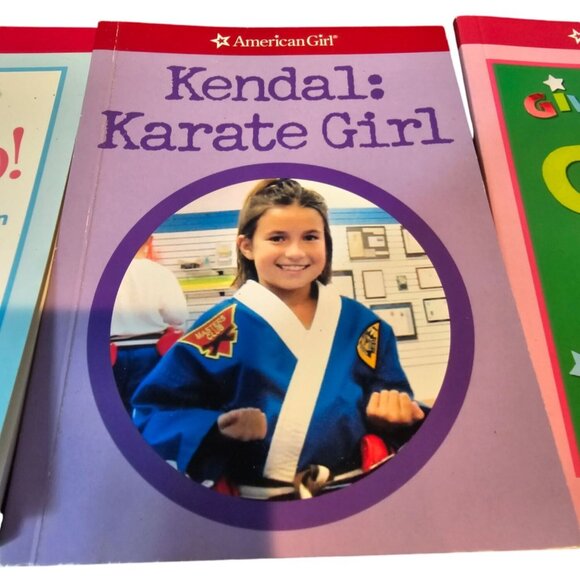 American Girl Childrens Books Set Of 3 Paperbacks 6" Popcorn Kendal Karate Green - Picture 4 of 12